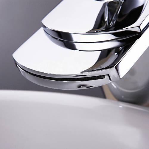 Wovier Waterfall Vessel Faucet, Single Handle Single Hole Bathroom Faucet - w8221-3