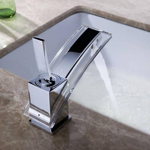 Wovier Bathroom Sink Faucet with Supply Hose,Single Handle Single Hole Lavatory Faucet W8239-3