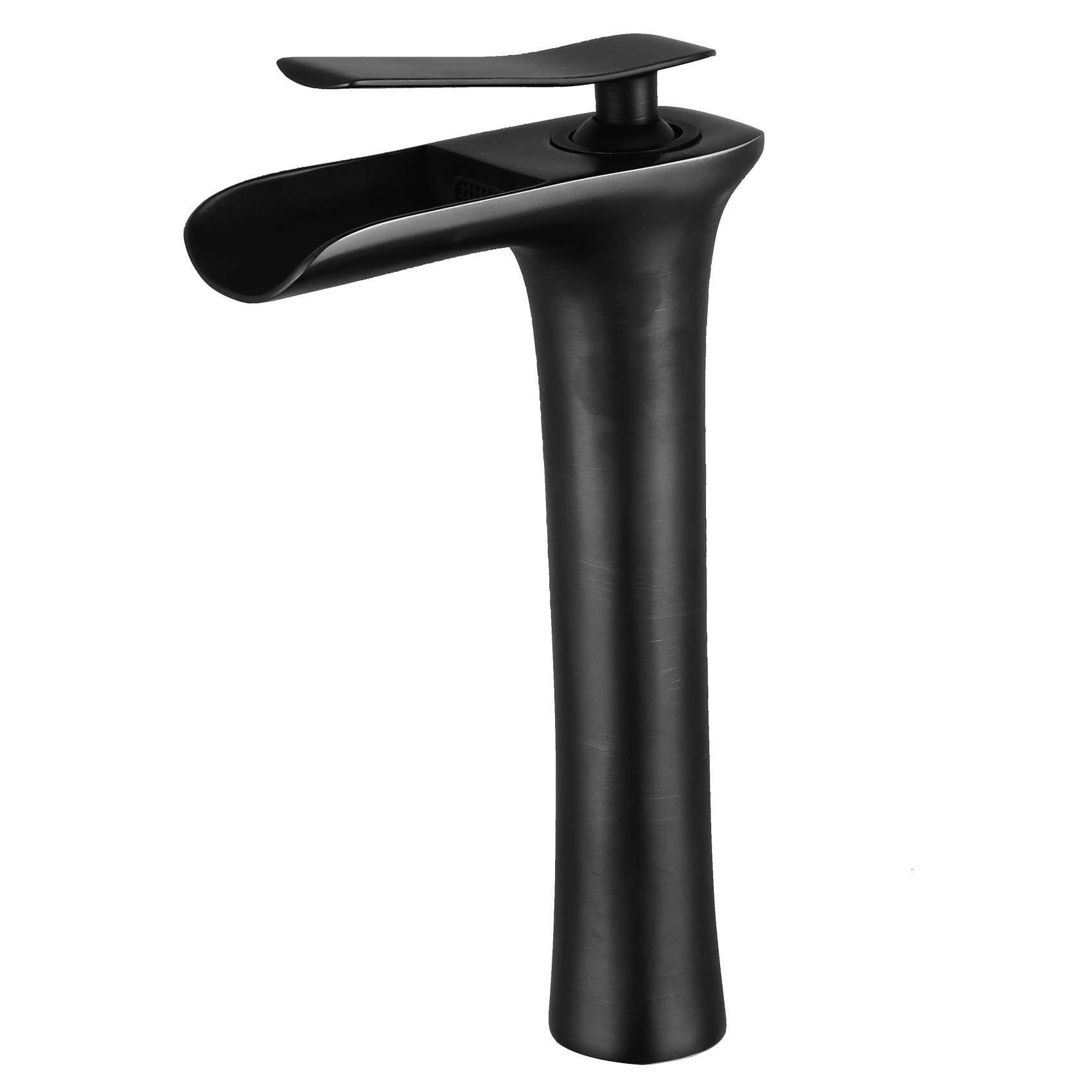 Wovier Waterfall Vessel Faucet, Single Handle Single Hole Bathroom Faucet - w8368-6