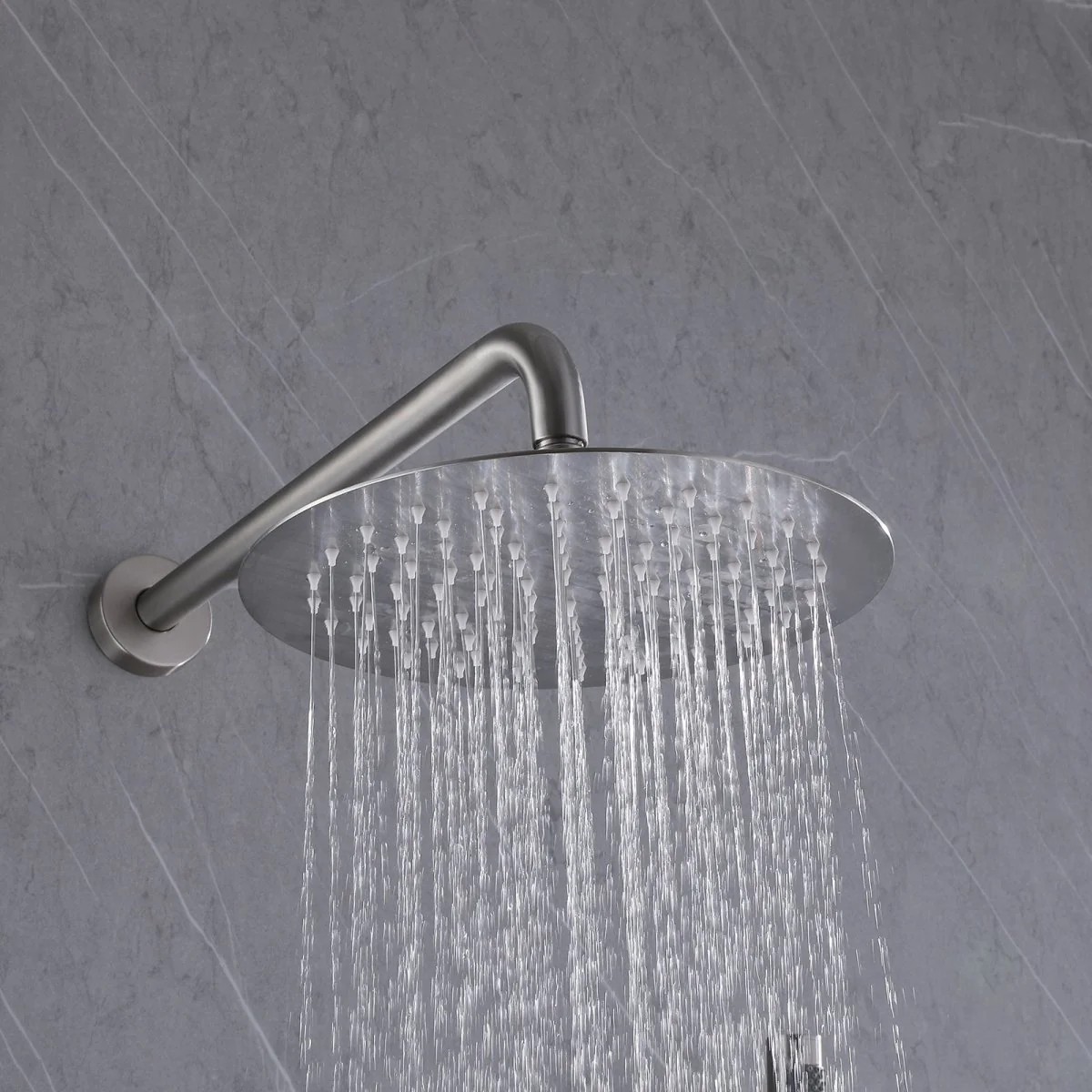 Wovier Shower System Rain Shower Handheld Sprayer with Shower Hose - W8816-4