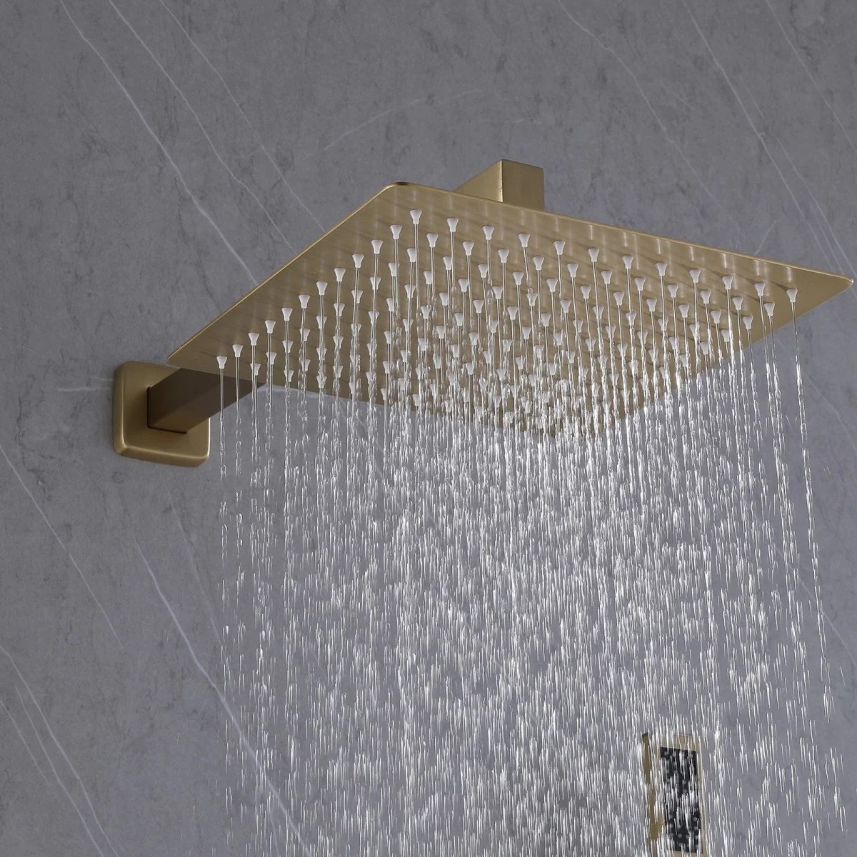 Wovier Shower System Rain Shower Handheld Sprayer with Shower Hose - W8806-2