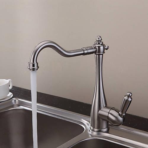 [Copy]Wovier Kitchen Faucet with Supply Hose,Single Handle Single Hole Kitchen Sink Faucet W8598