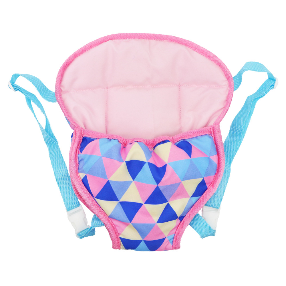 Baby Dolls Carrier Backpack Front and Back Carrier with Straps for 17 Inch to 22 Inch Dolls