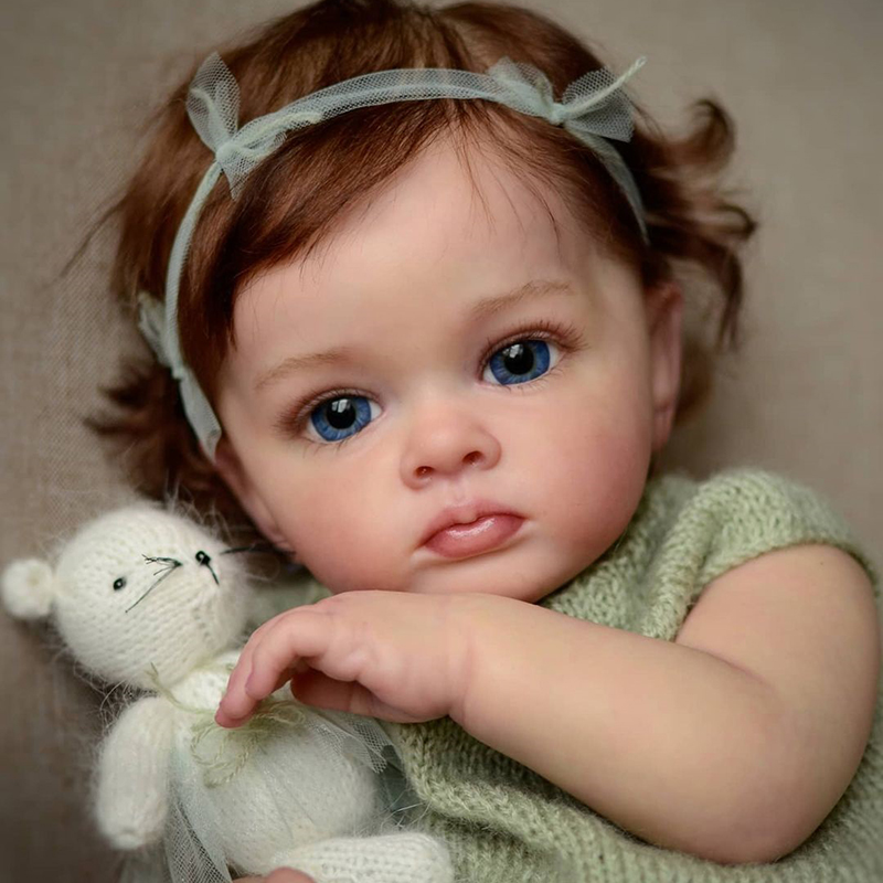 22 Inches Lifelike Kuka Reborn Dolls Girl-Tutti Series