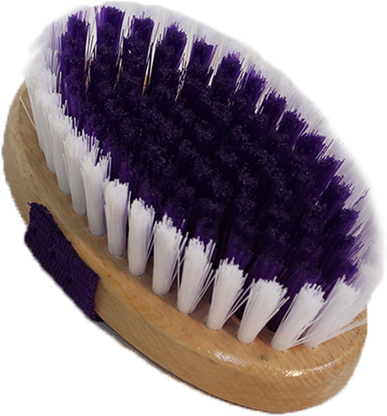 Vale Brothers Purple Synthetic Body Horse Brush Timber