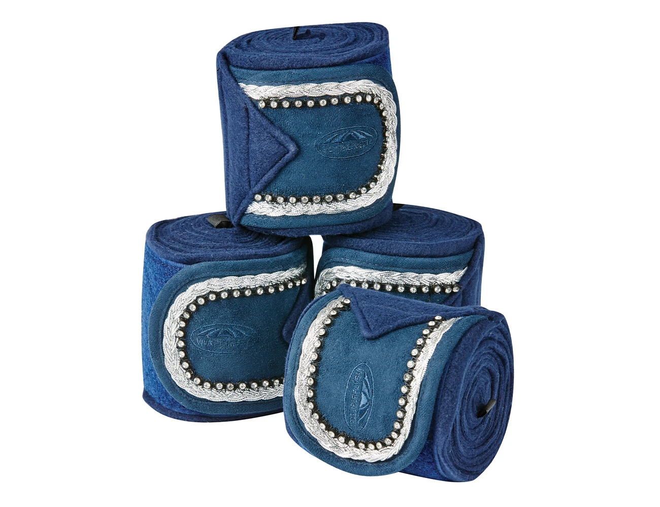 Weatherbeeta Fleece Bling Bandage 4 Pack