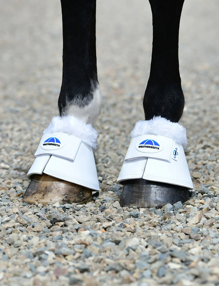 Weatherbeeta Tough-Tec Fleece Trim Bell Boots