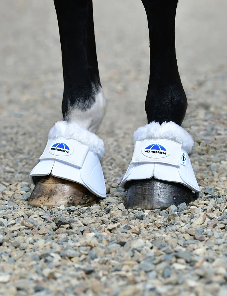 Weatherbeeta Tough-Tec Impact Fleece Trim Bell Boots