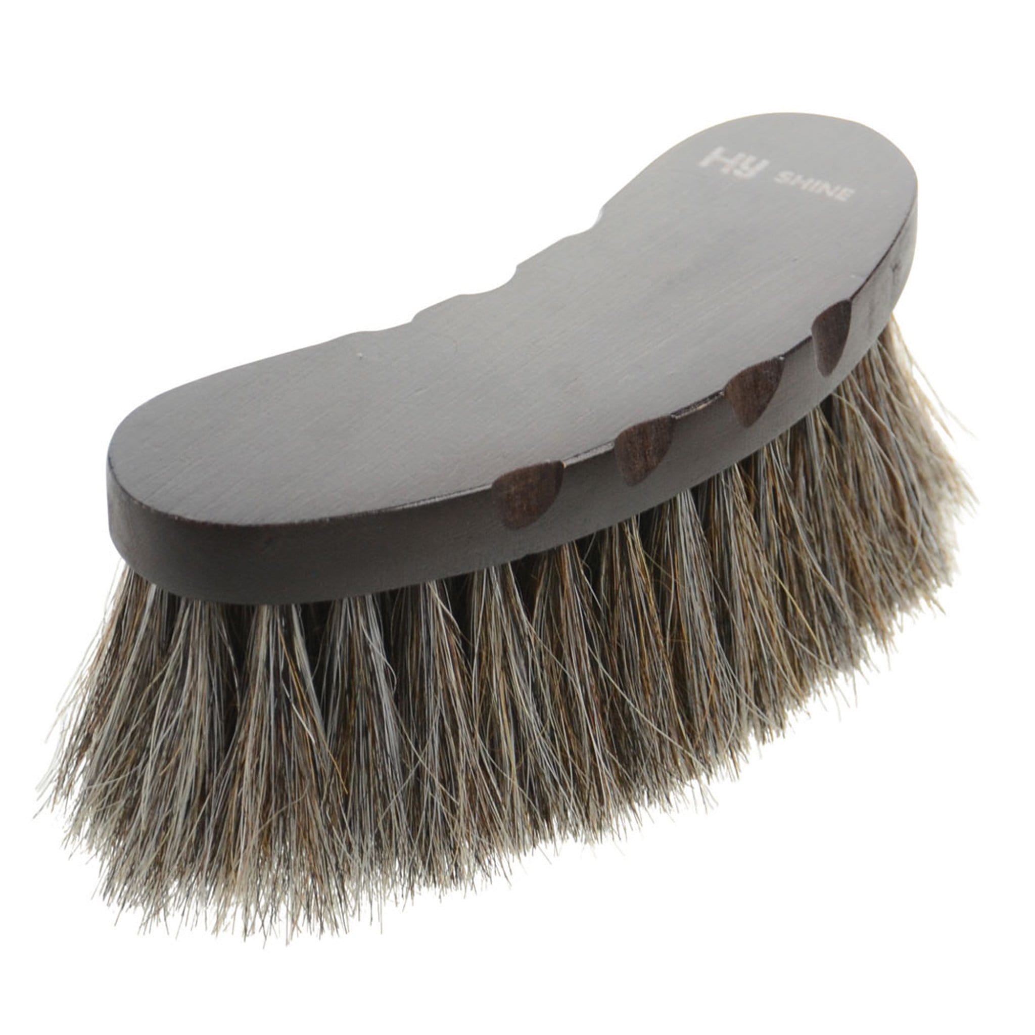 HySHINE Deluxe Half Round Brush with Horse Hair 10489