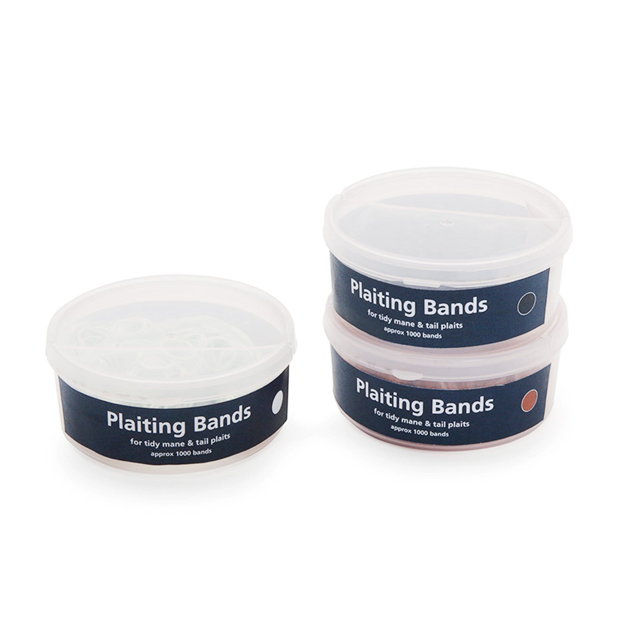 Shires Plaiting Bands in a Tub 1088