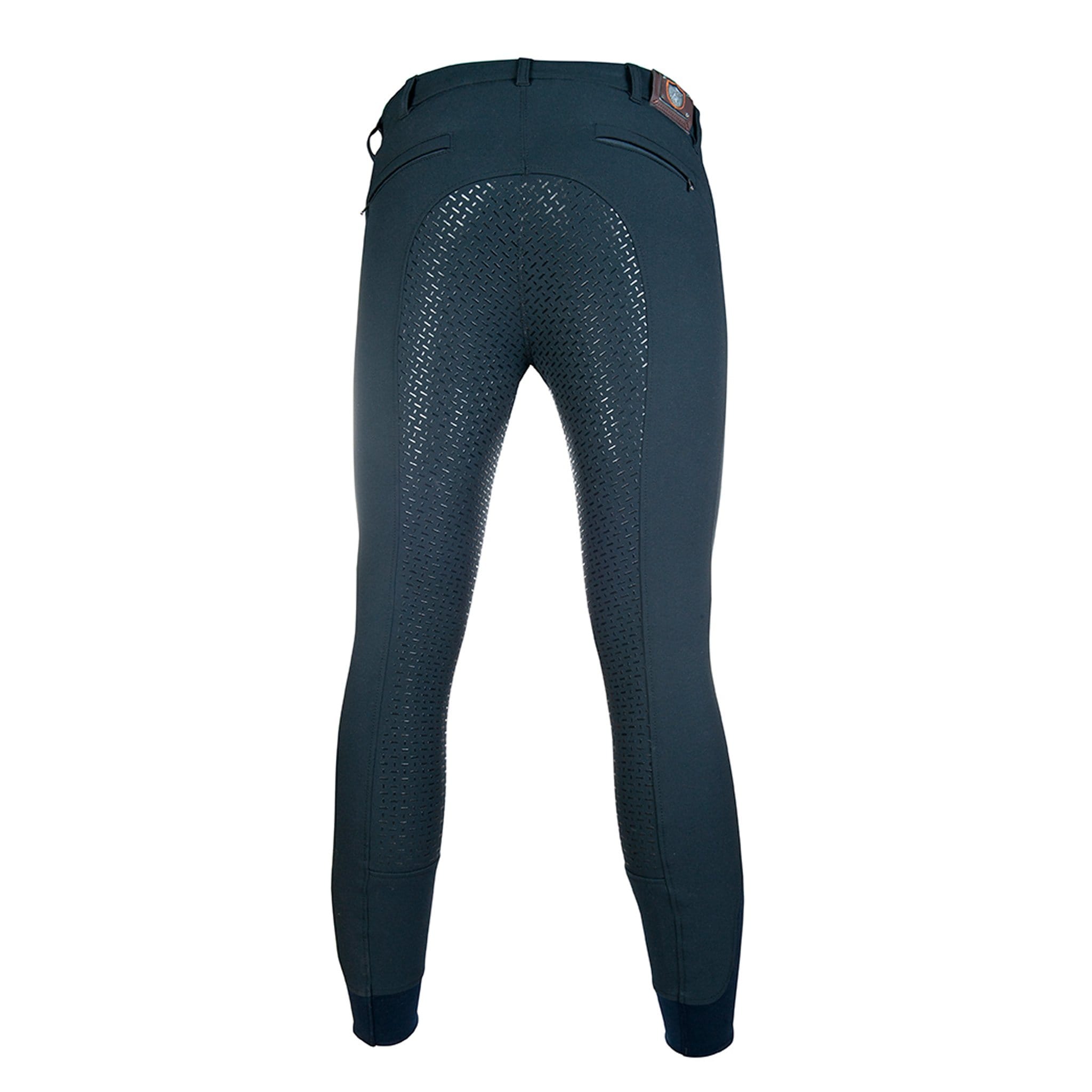 HKM Men's San Lorenzo Silicone Full Seat Breeches Graphite