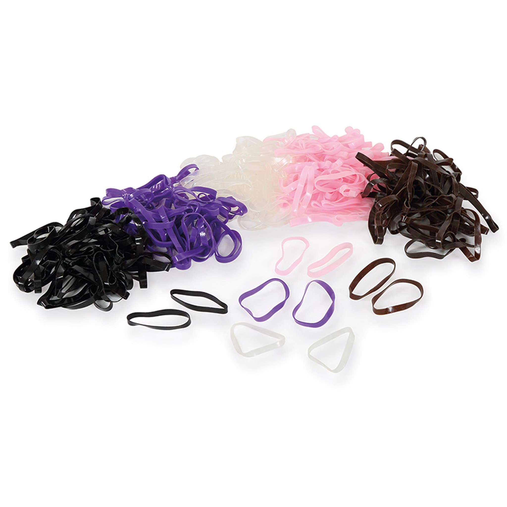 Shires Silicone Plaiting Bands 1117