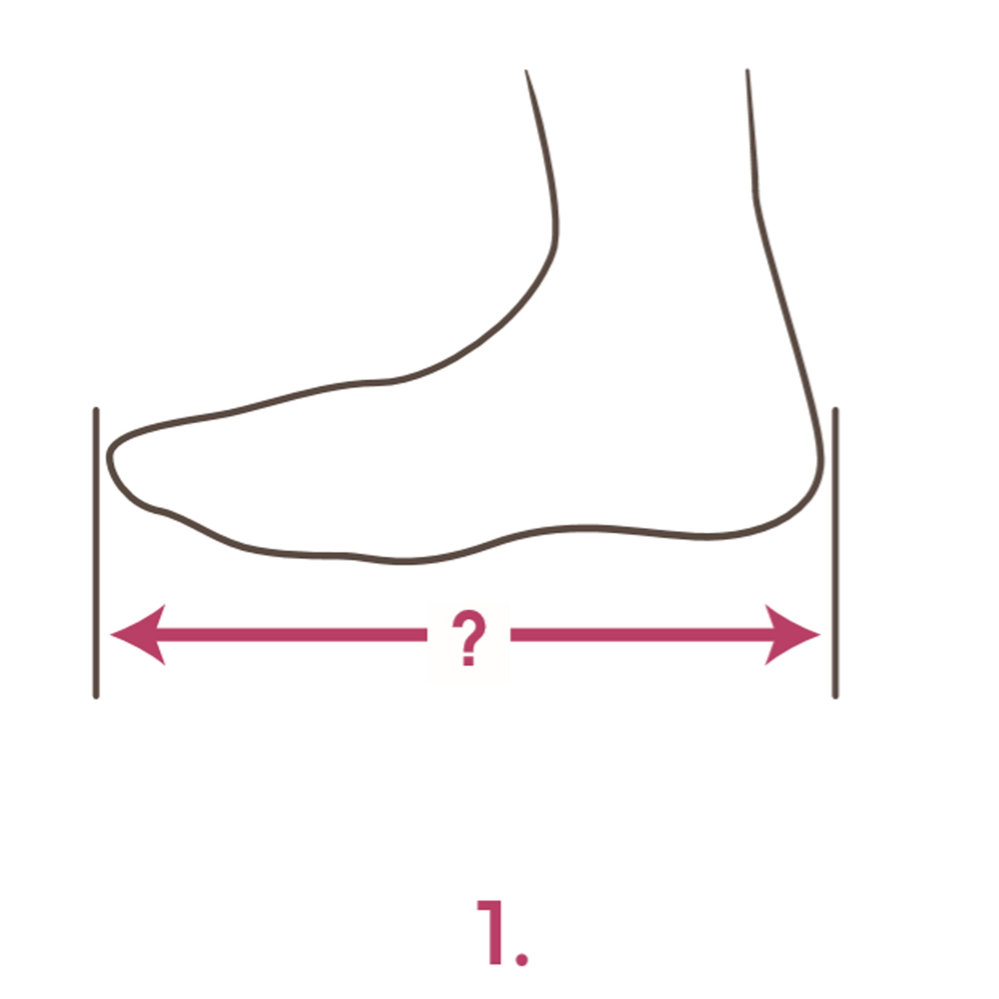 Step 1 Brogini Size Guide 