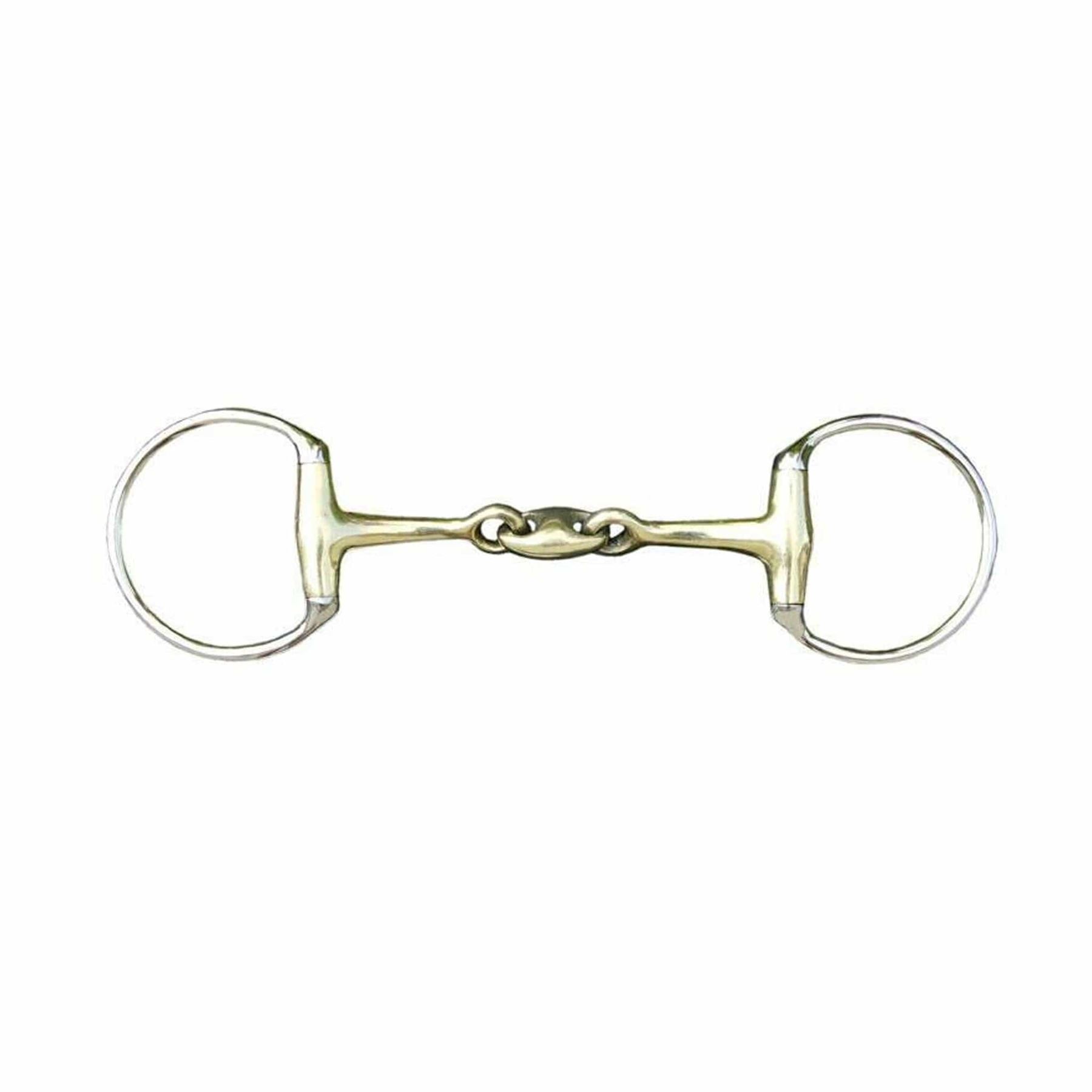 HKM Argentan Double Jointed Eggbutt Snaffle
