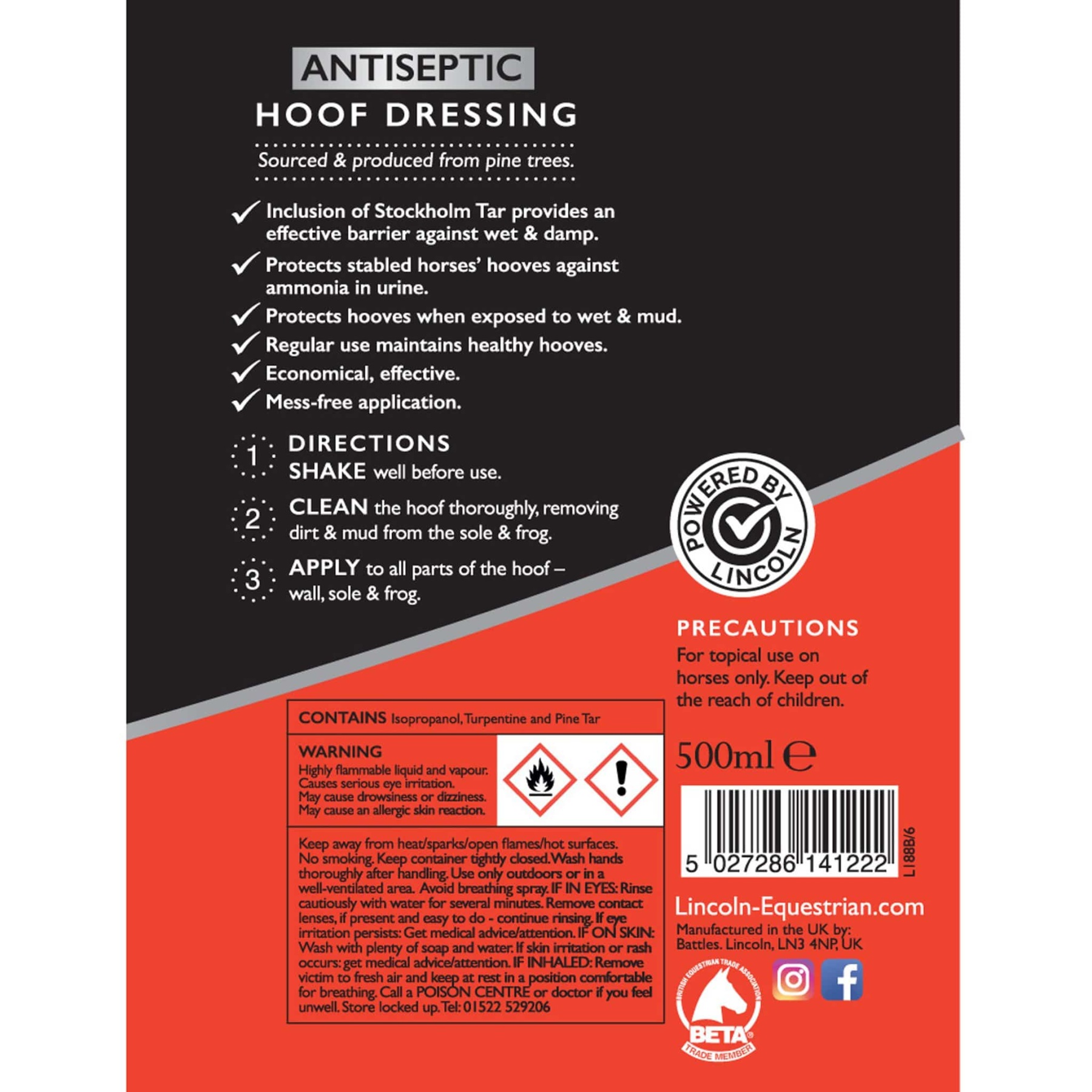 Lincoln Pine Tar Spray