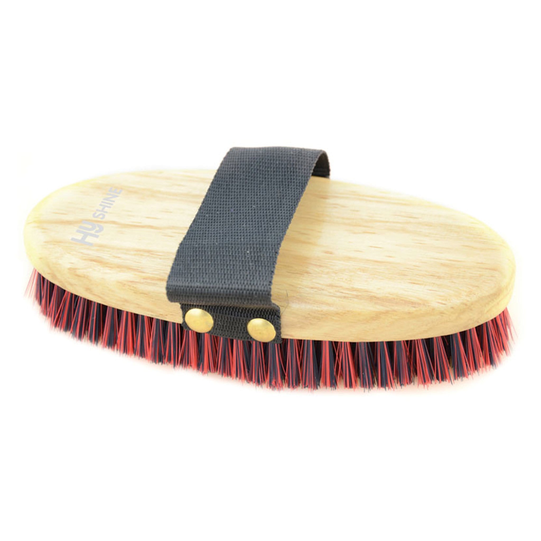 HySHINE Natural Wooden Body Brush Red 4550