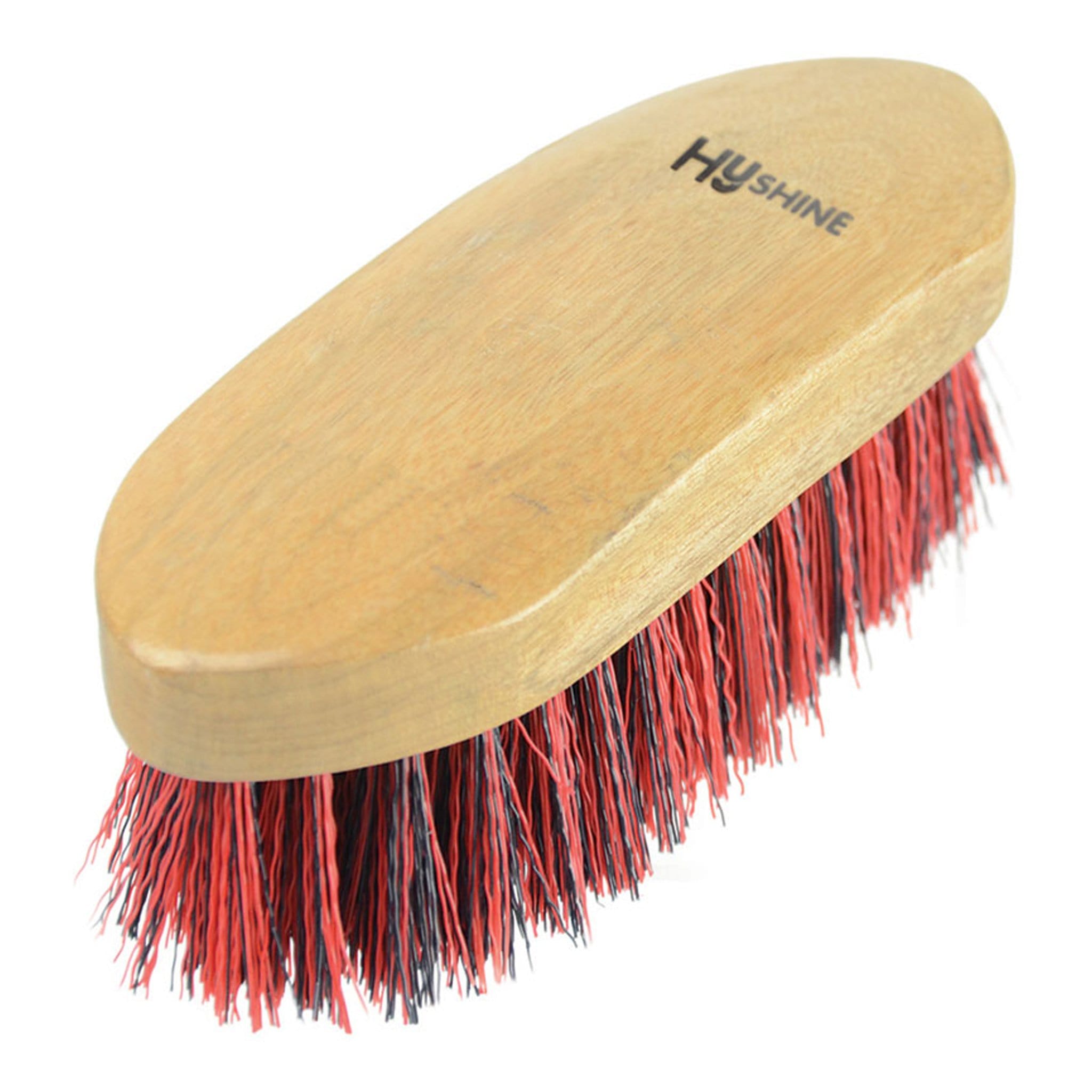 HySHINE Natural Wooden Dandy Brush Medium 4552 Red