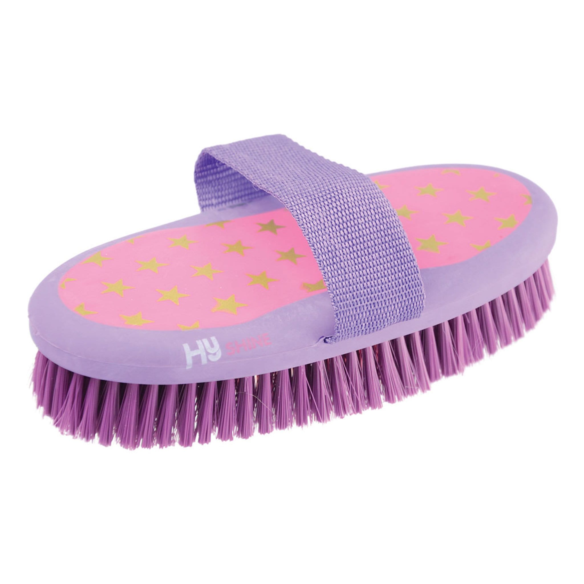 Hyshine Star Easy Grip Body Brush - Pink and Purple