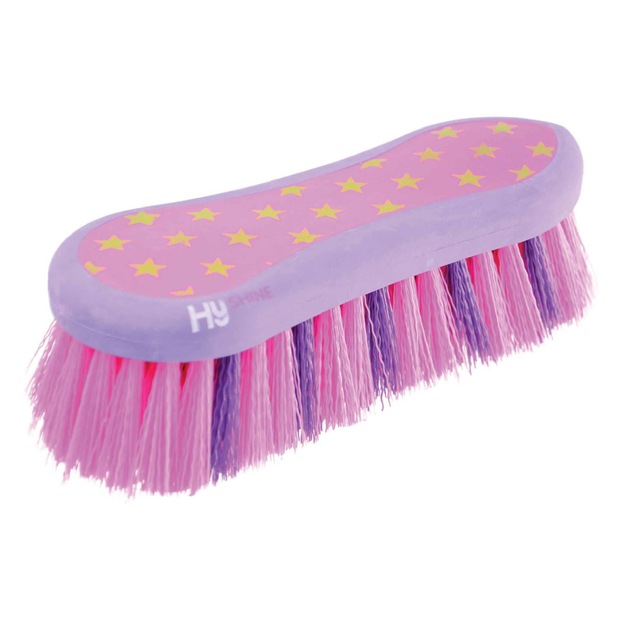 Hyshine Star Easy Grip Dandy Brush - Pink and purple