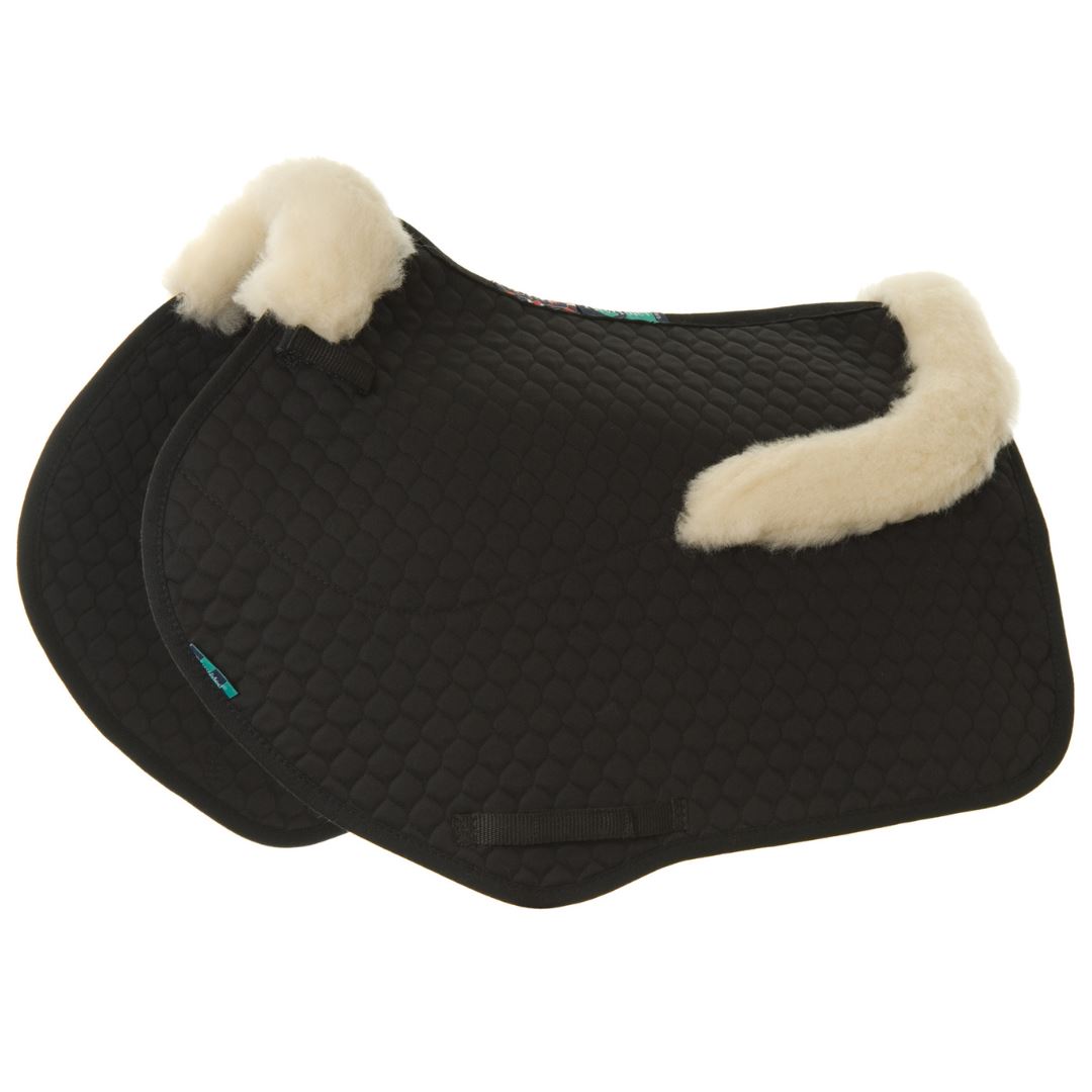 Nuumed Close Contact Saddlepad With Wool Collars (SP21 CC)