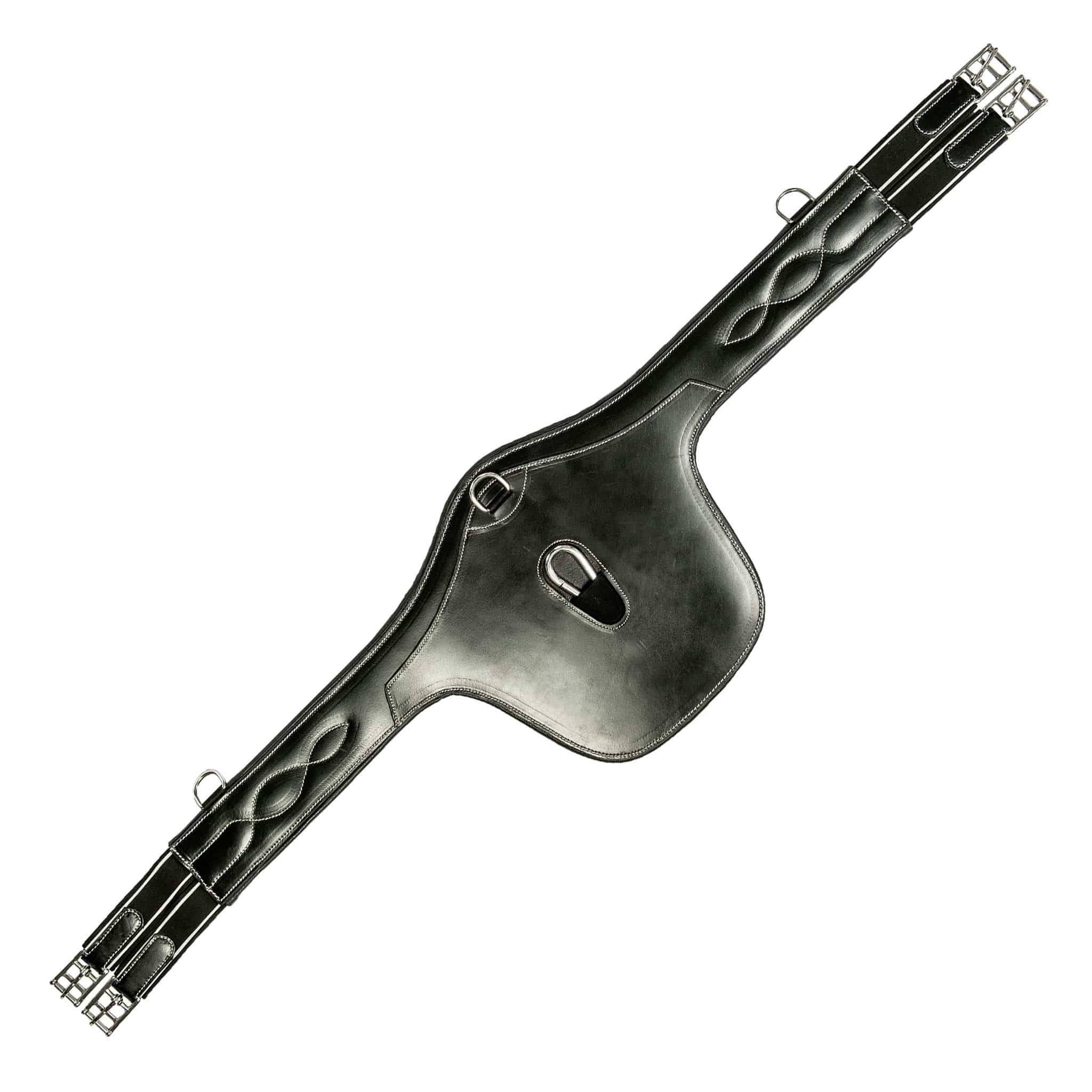 HKM Stud Guard Soft Girth in Black 8032