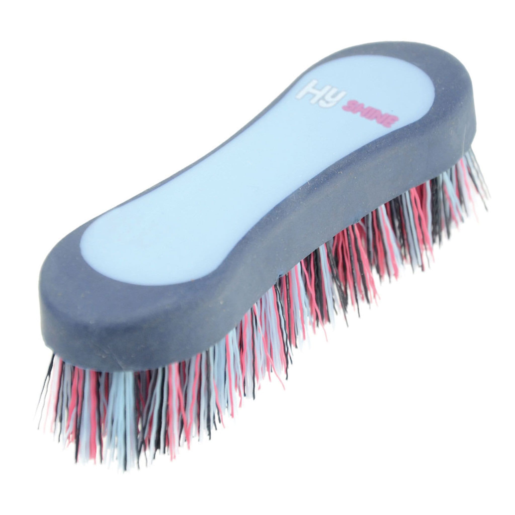 Hyshine Pro Groom Hoof Brush - Navy and Light Blue