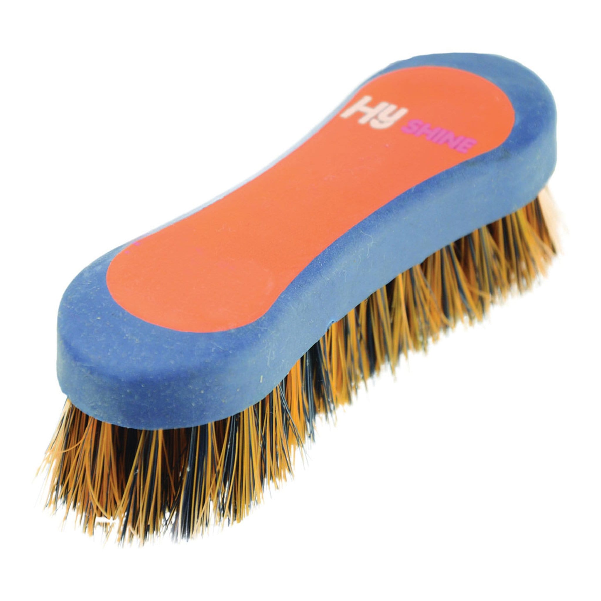 Hyshine Pro Groom Hoof Brush - Navy and Orange