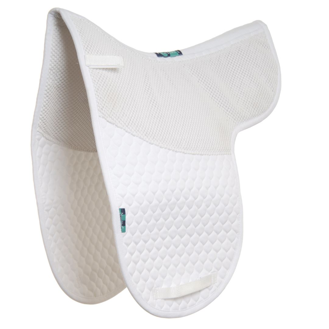 Nuumed Anti-Slip Dressage Numnah (NM16MM DR) White - Medium