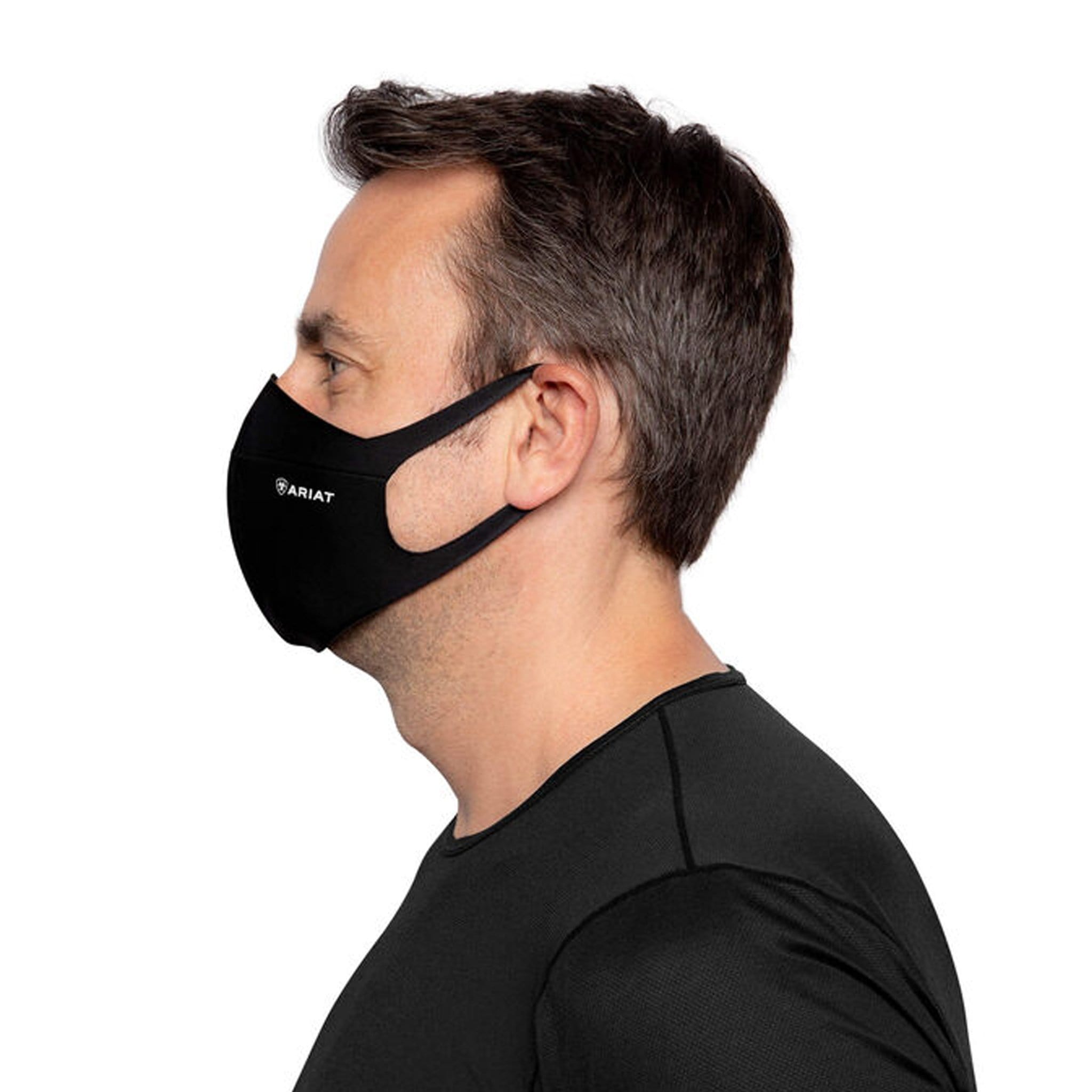 AriatTek Reusable Face Mask Black - Large/X-Large