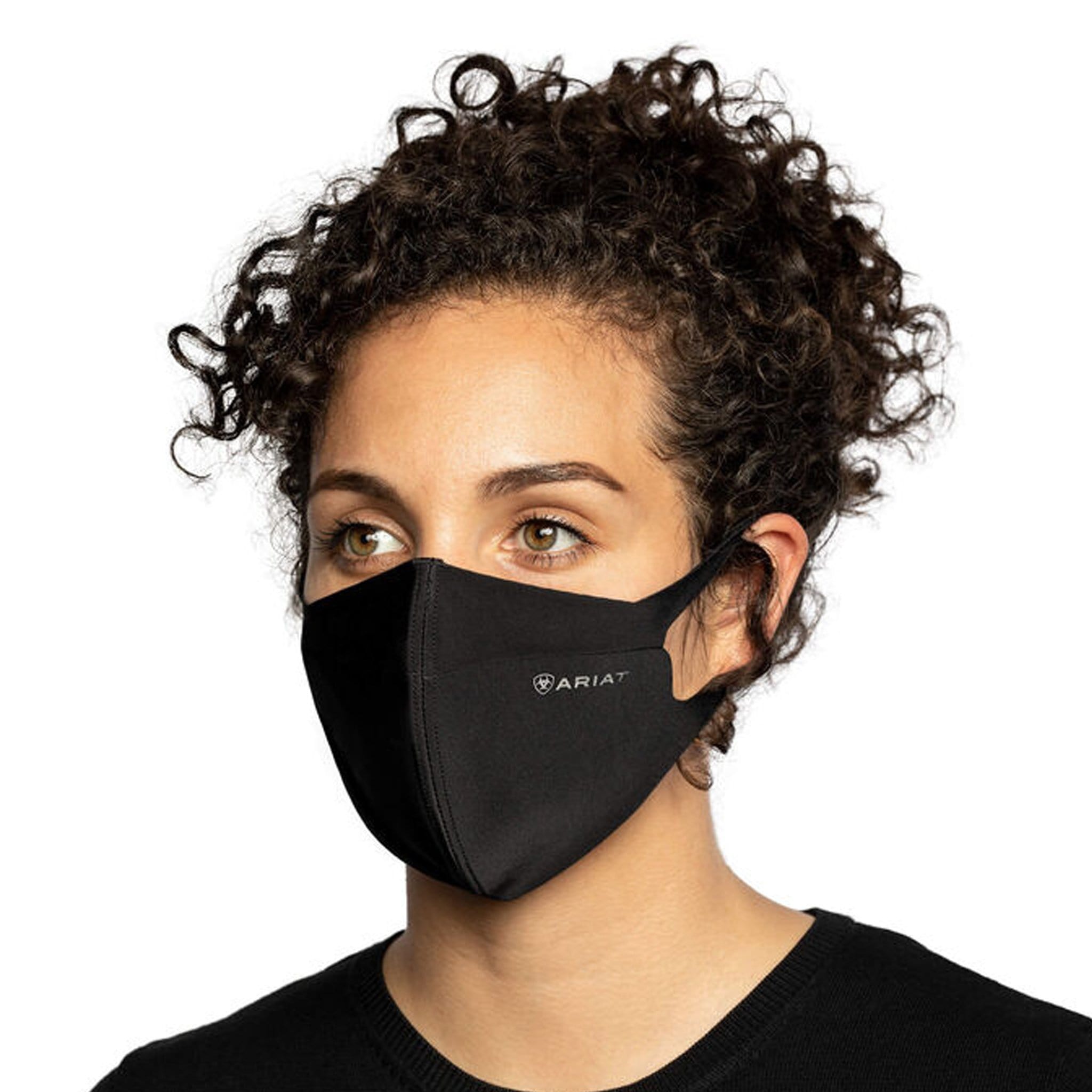 AriatTek Reusable Face Mask Black - Large/X-Large