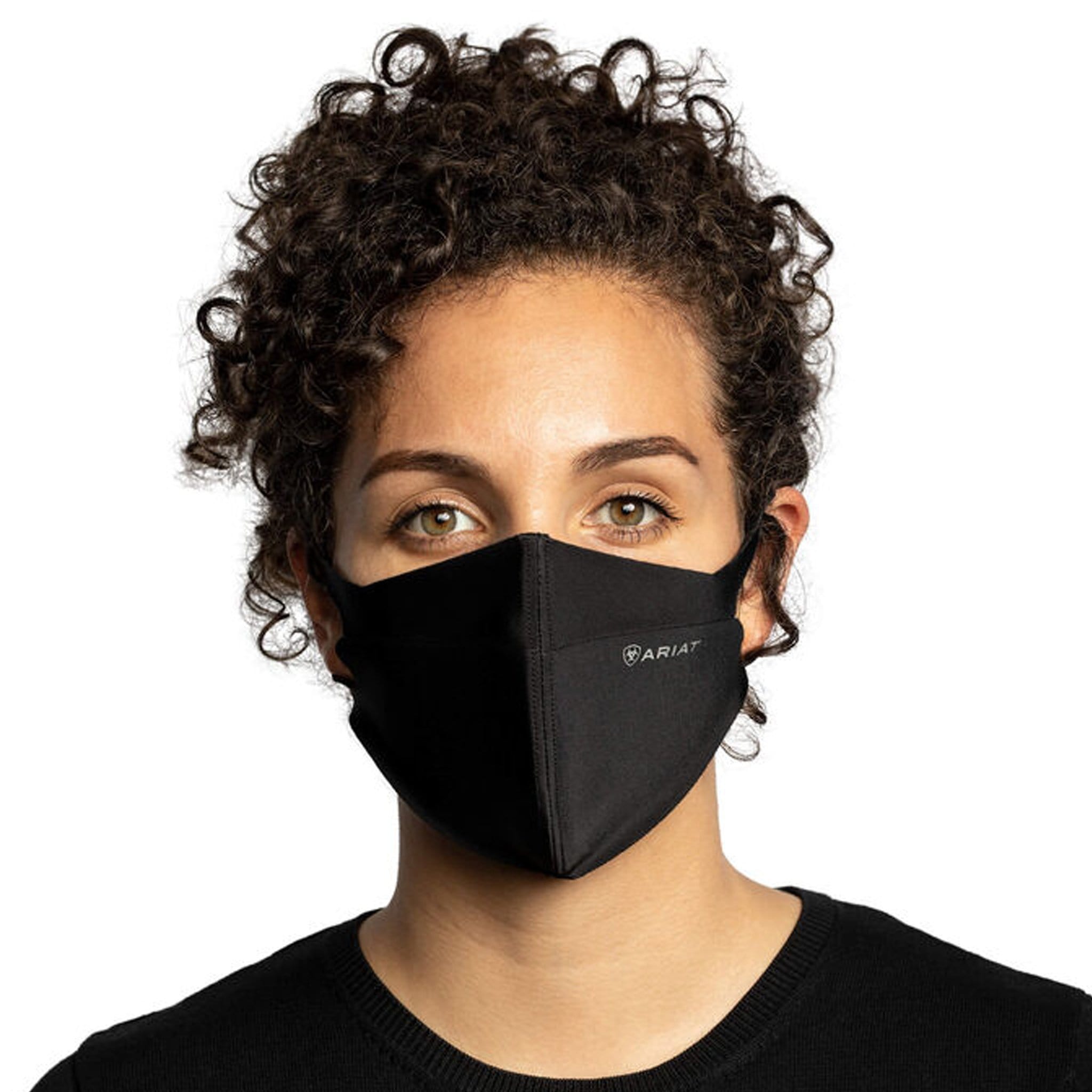AriatTek Reusable Face Mask Black - Large/X-Large