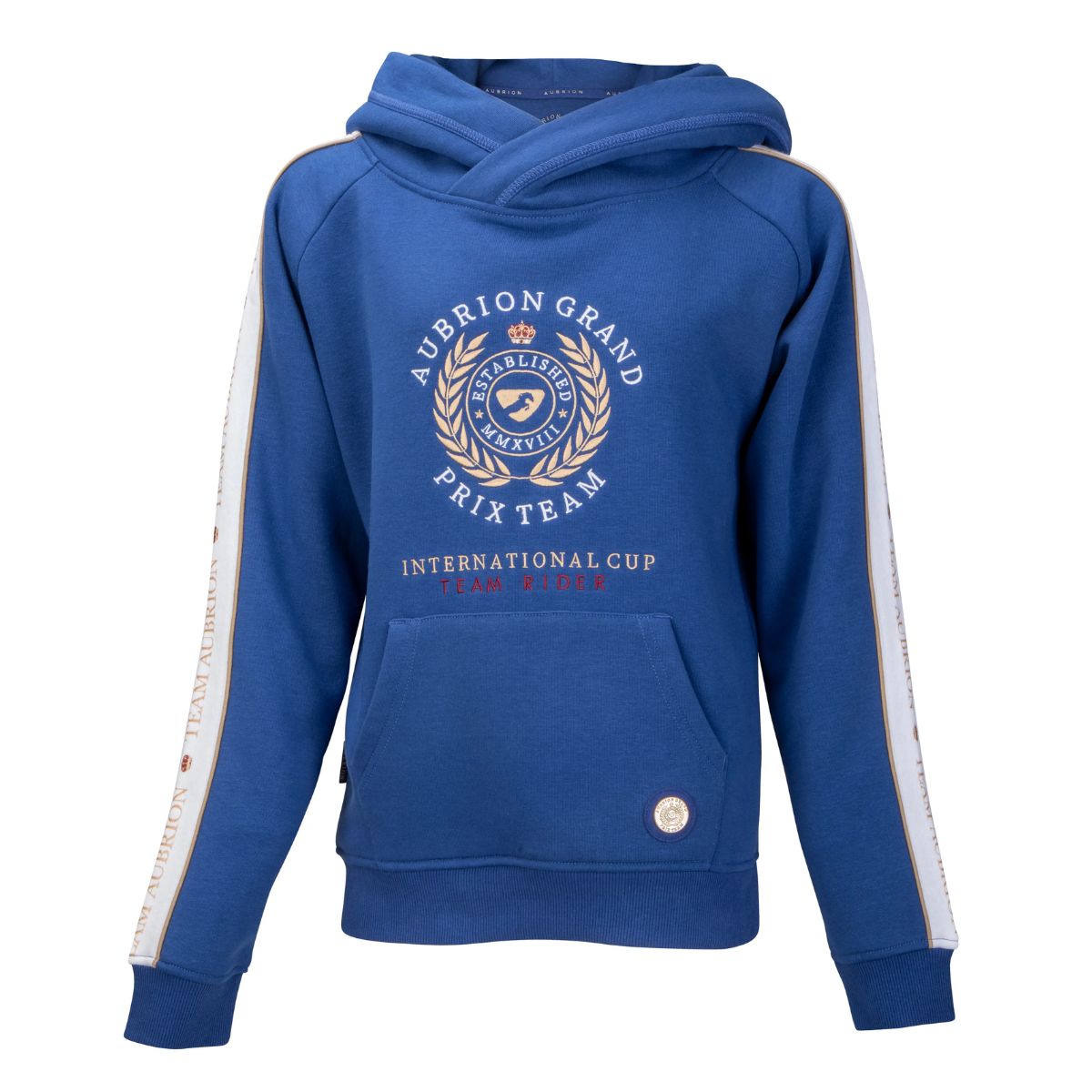 Aubrion Young Rider Team Hoodie - 13 - 14 Years · Navy