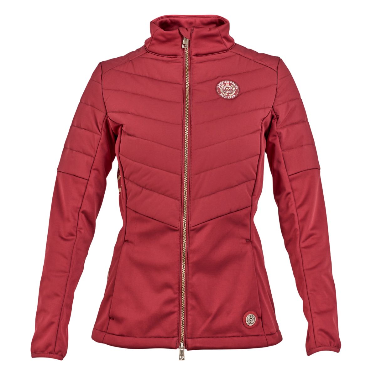 Aubrion Young Rider Team Insulated Jacket - 13 - 14 Years · Red