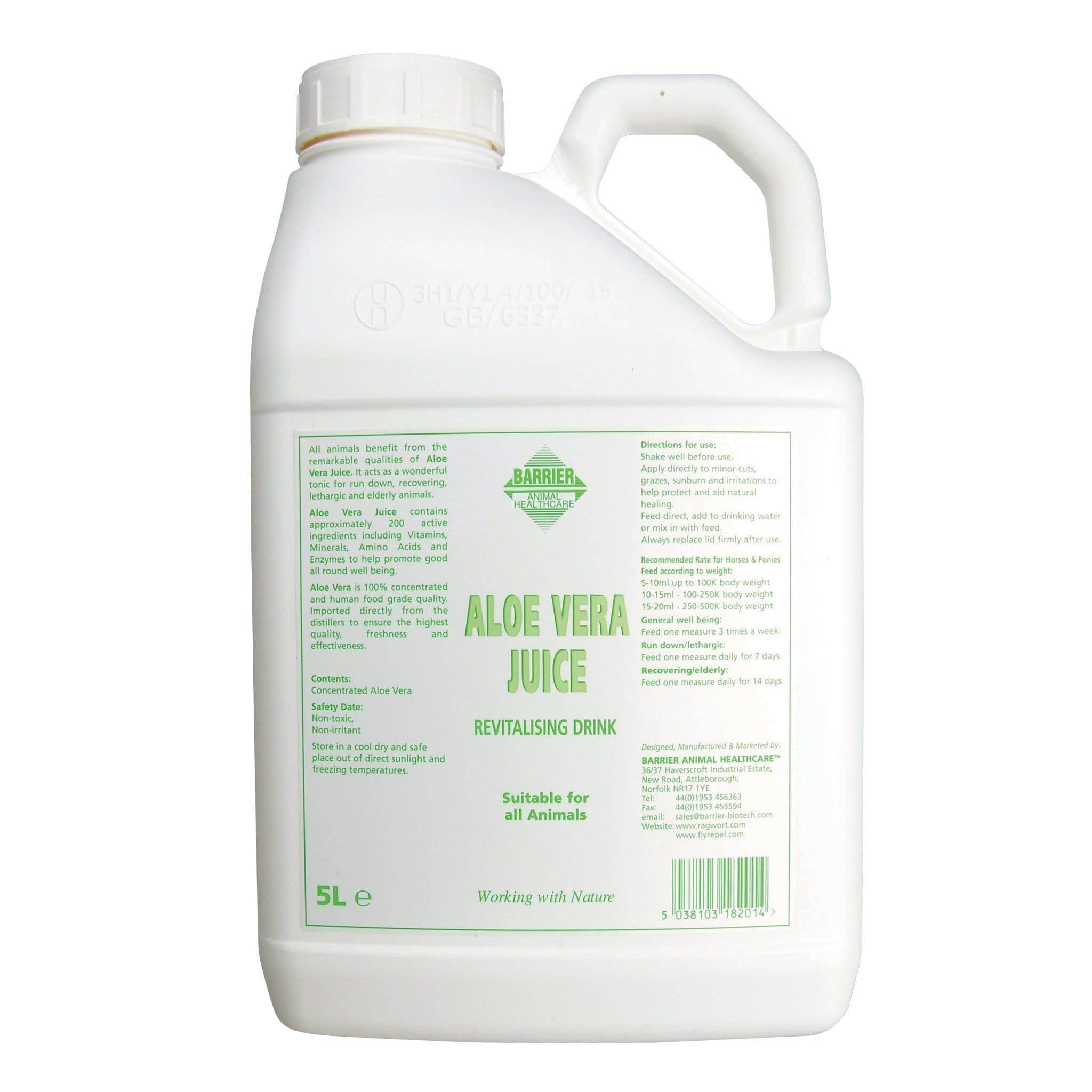 Barrier Aloe Vera Juice - 5 L