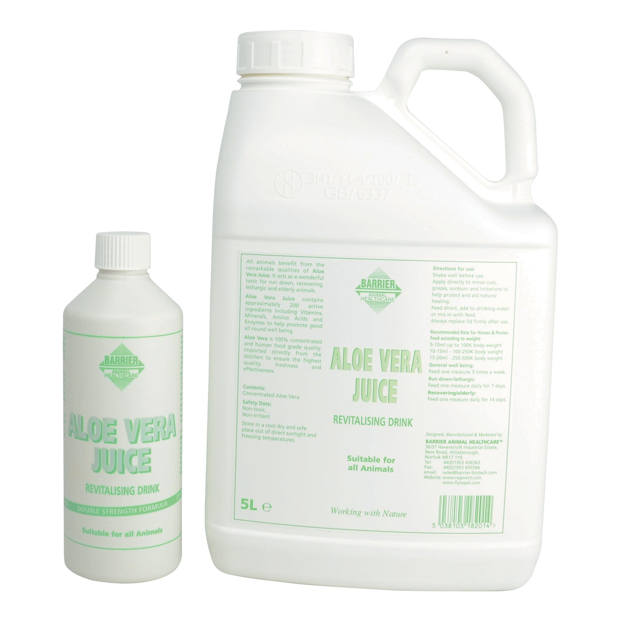 Barrier Aloe Vera Juice - 20 L