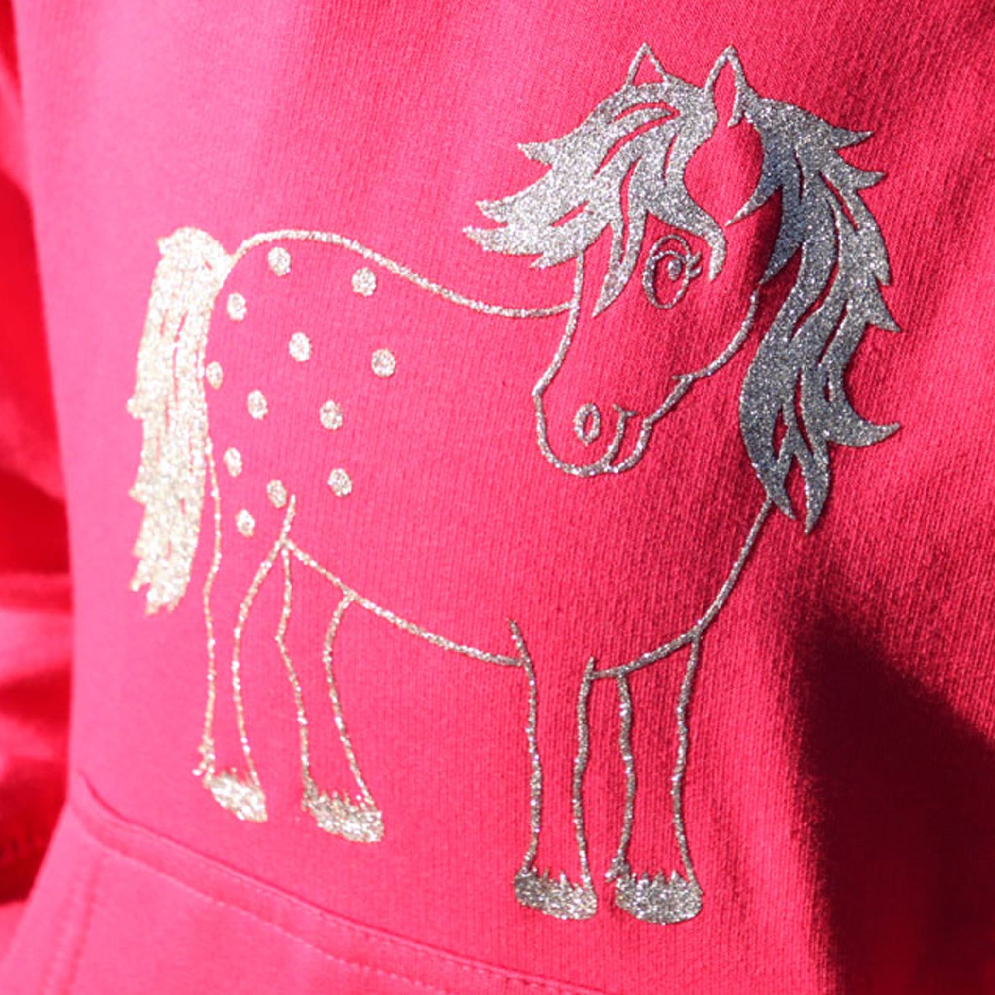 British Country Children's Glitter Twinkle Pony Hoodie