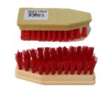 Stablemates Plastic Hoof Brush Red
