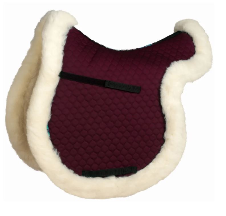 Nuumed GP Full Wool Numnah With Collars (NM02B GP)