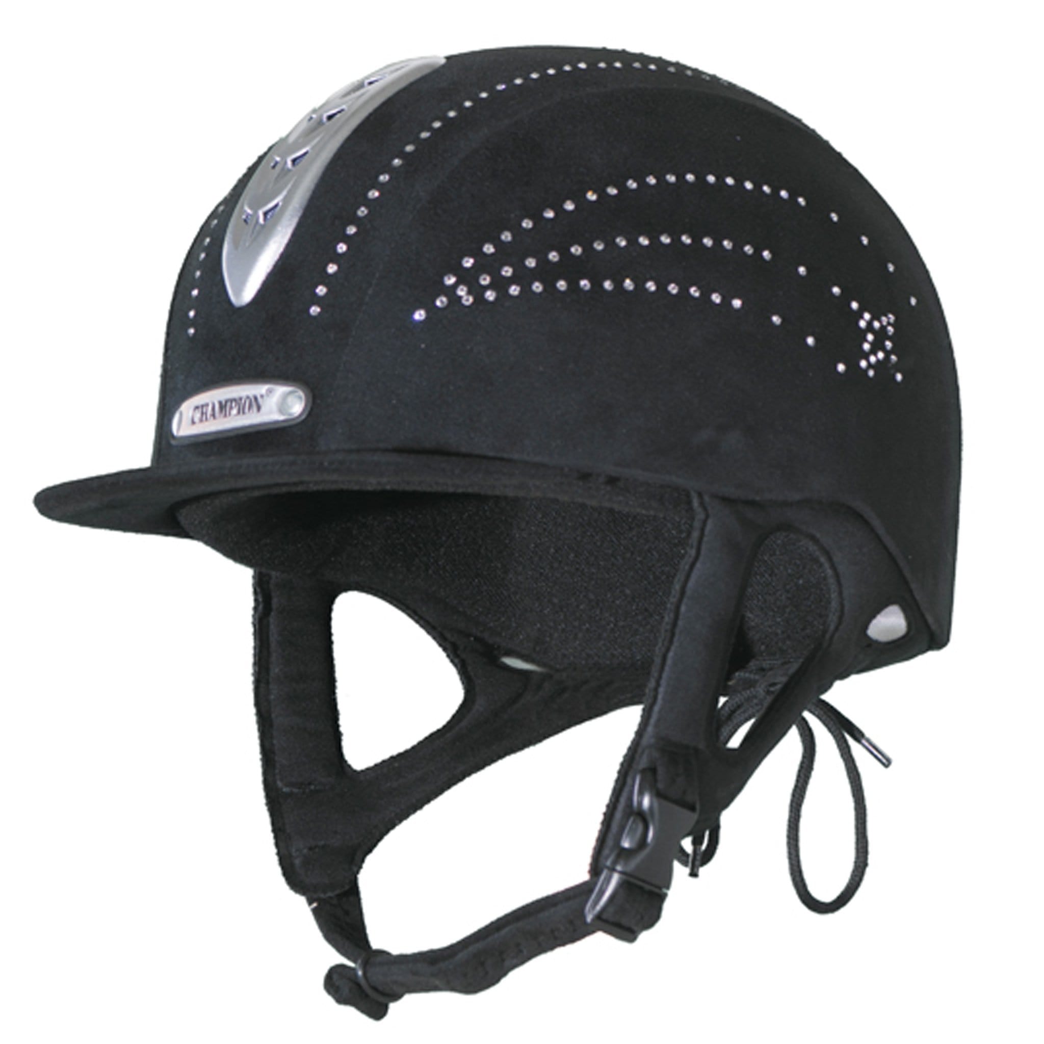 Champion Junior XAir Star Plus Riding Hat Size 61cm Black
