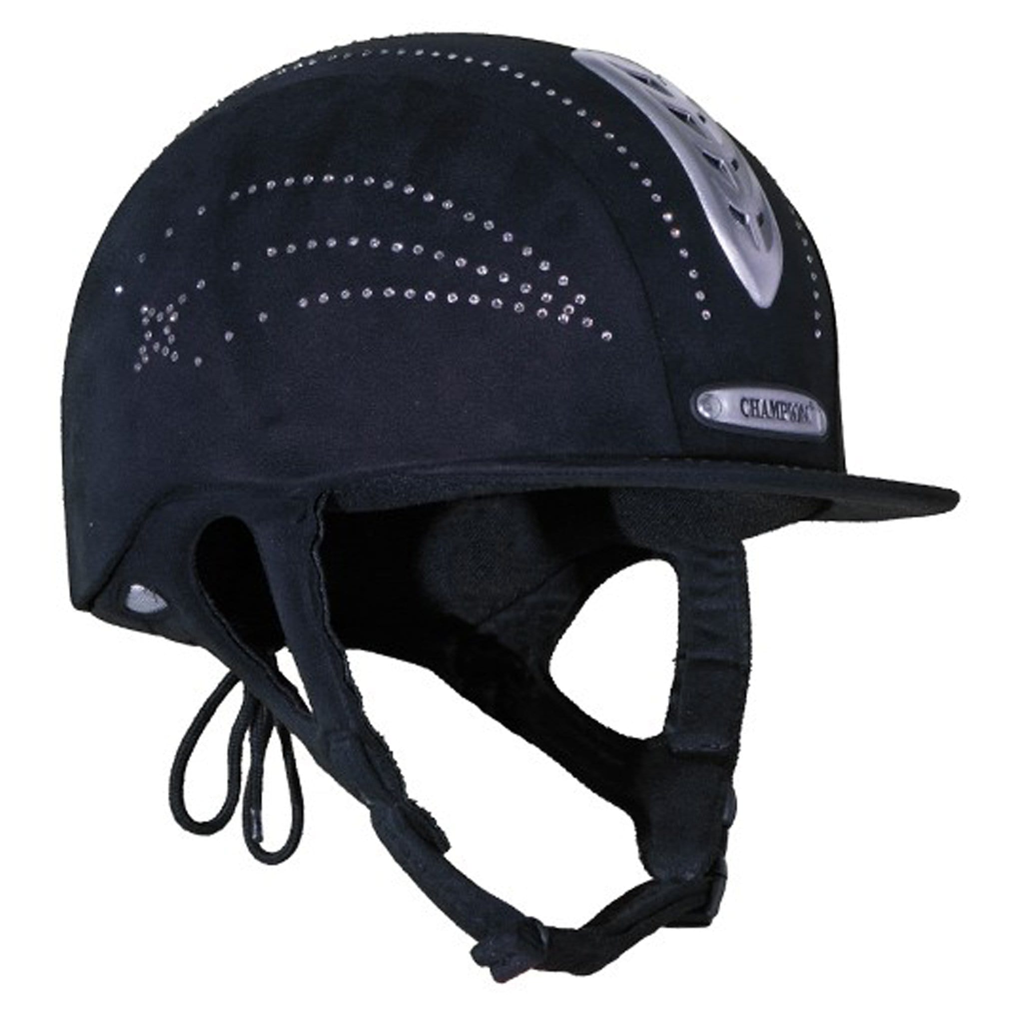 Champion Junior XAir Star Plus Riding Hat Size 61cm Black