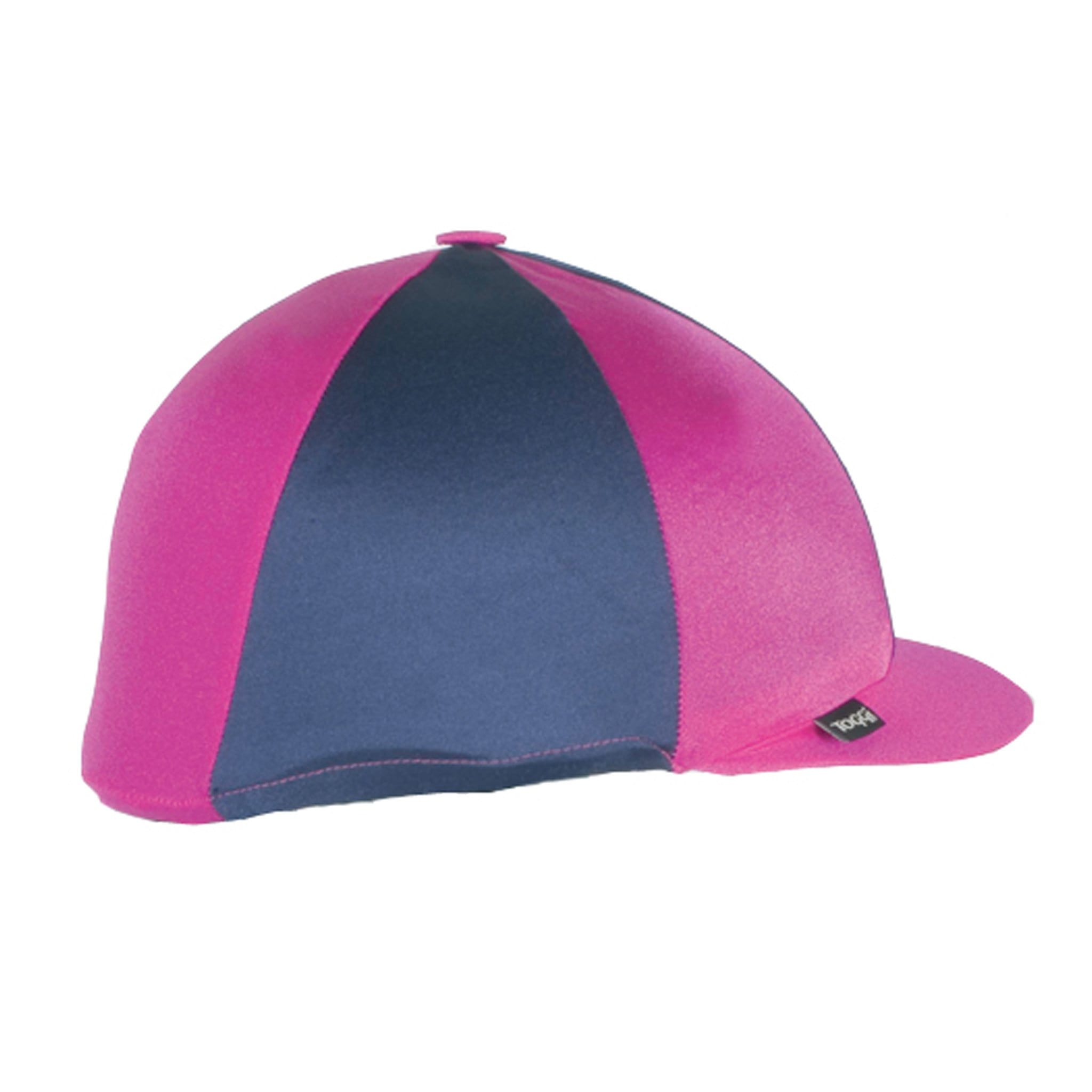 Champion Quartered Cap Cover Cerise and Navy