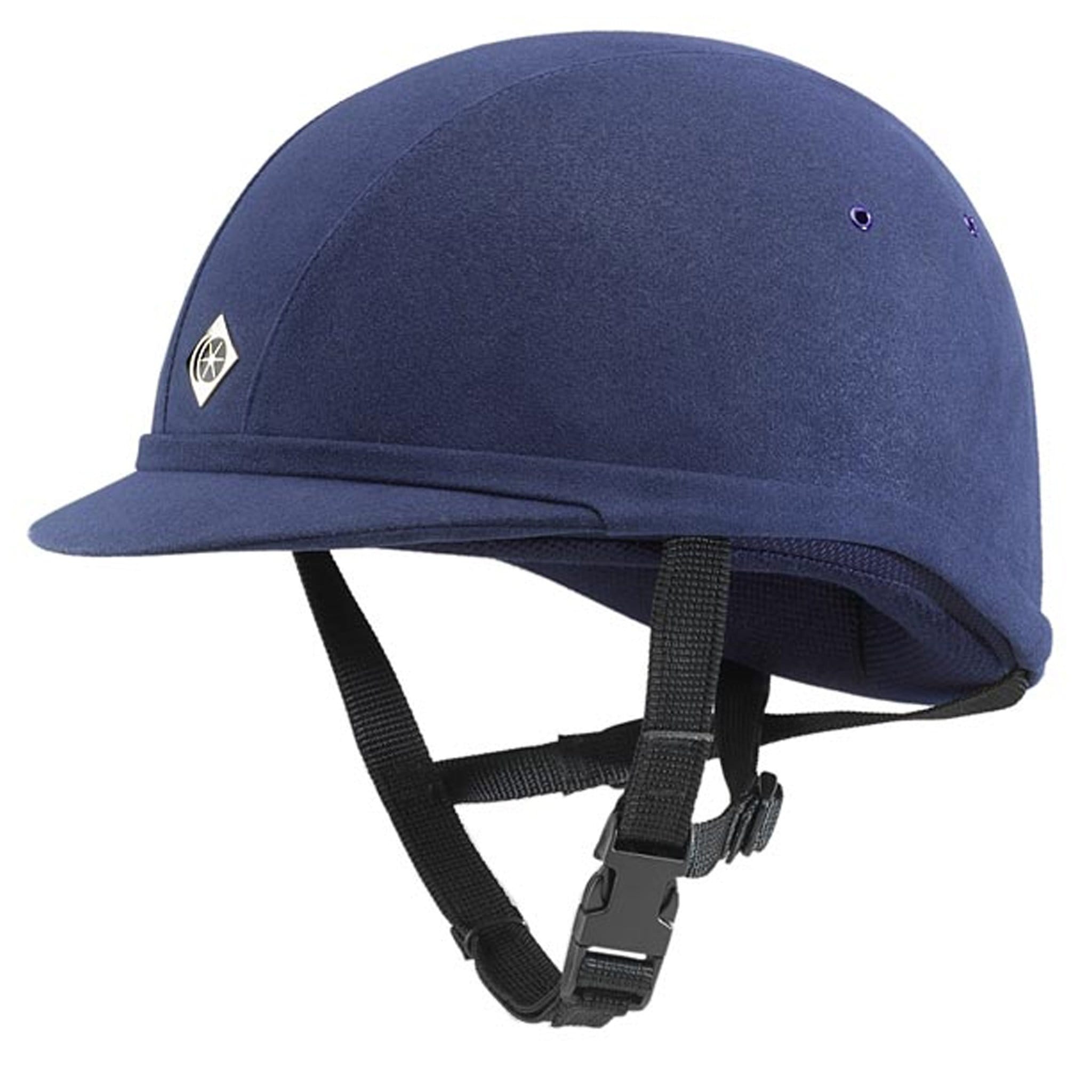 Charles Owen Yr8 Riding Hat - 56cm · Oval · Navy