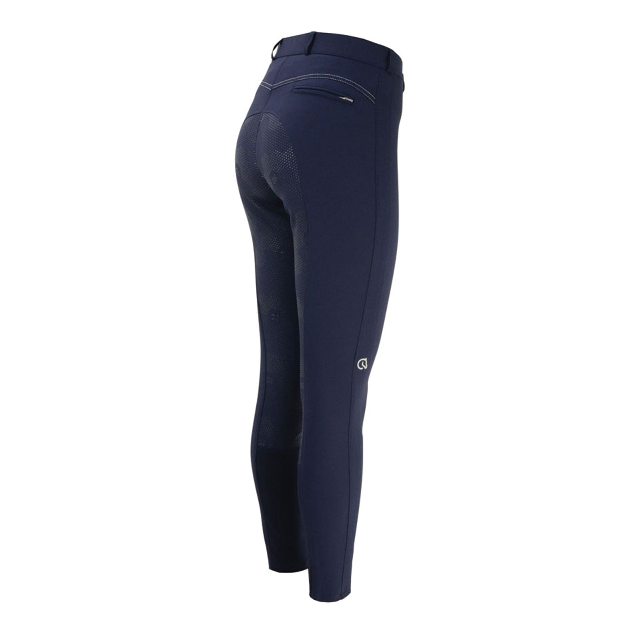 Coldstream Kilham Silicone Full Seat Competition Breeches 24982 Navy Rear