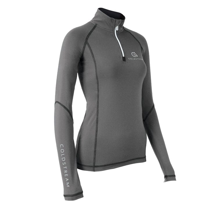 Coldstream Lennel Base Layer - UK 8 (XS) · Grey and Black