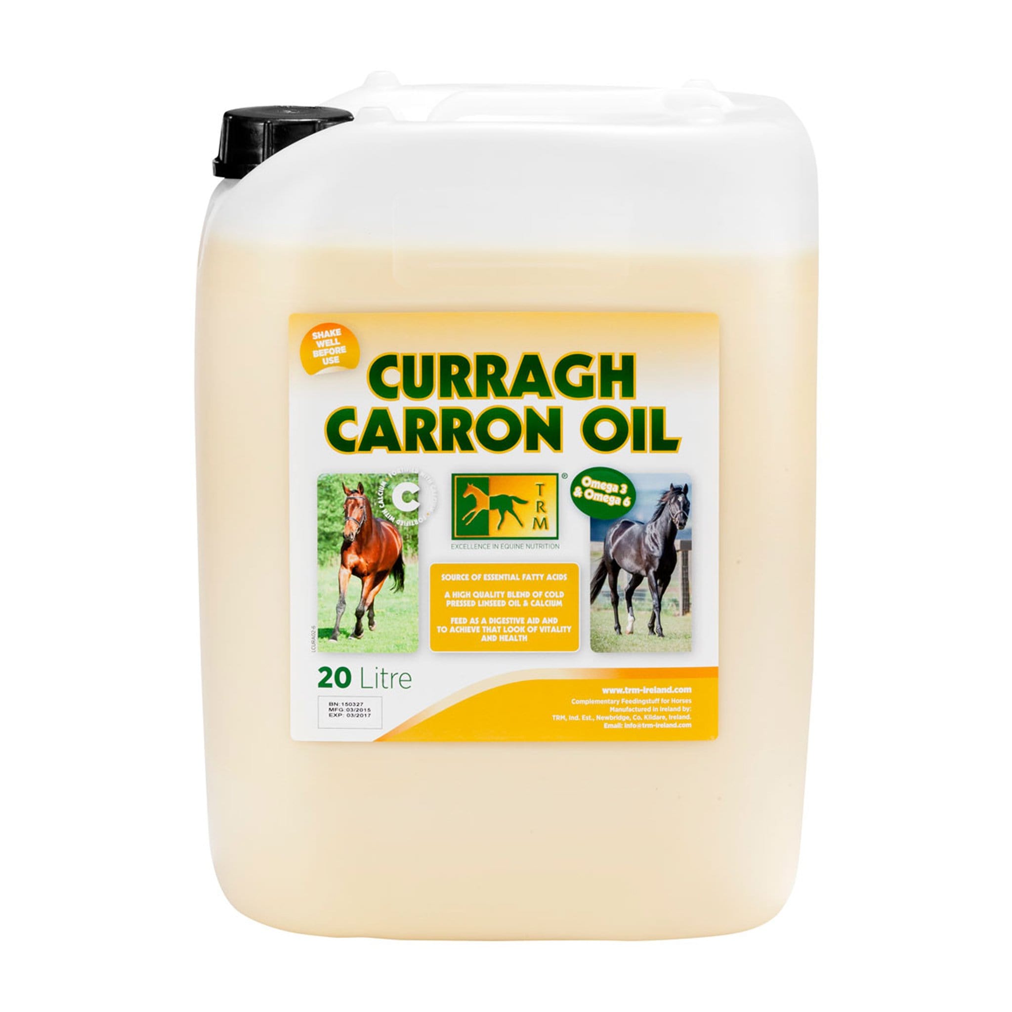 Thoroughbred Remedies Curragh Carron Oil - 20L