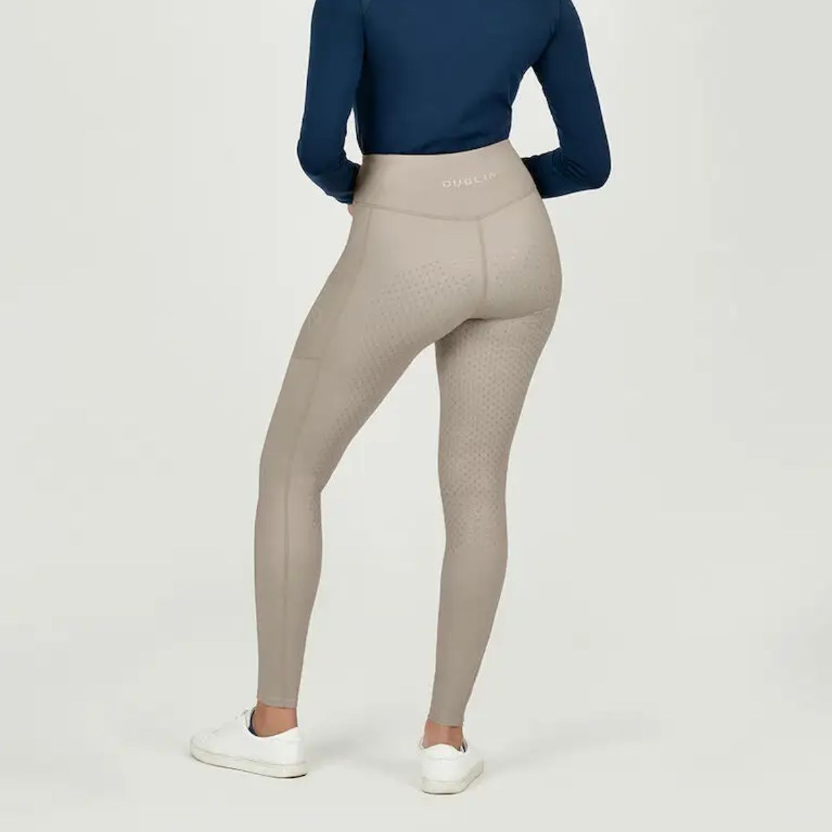 Dublin Everyday Full Seat Riding Tights - UK 12 · Beige