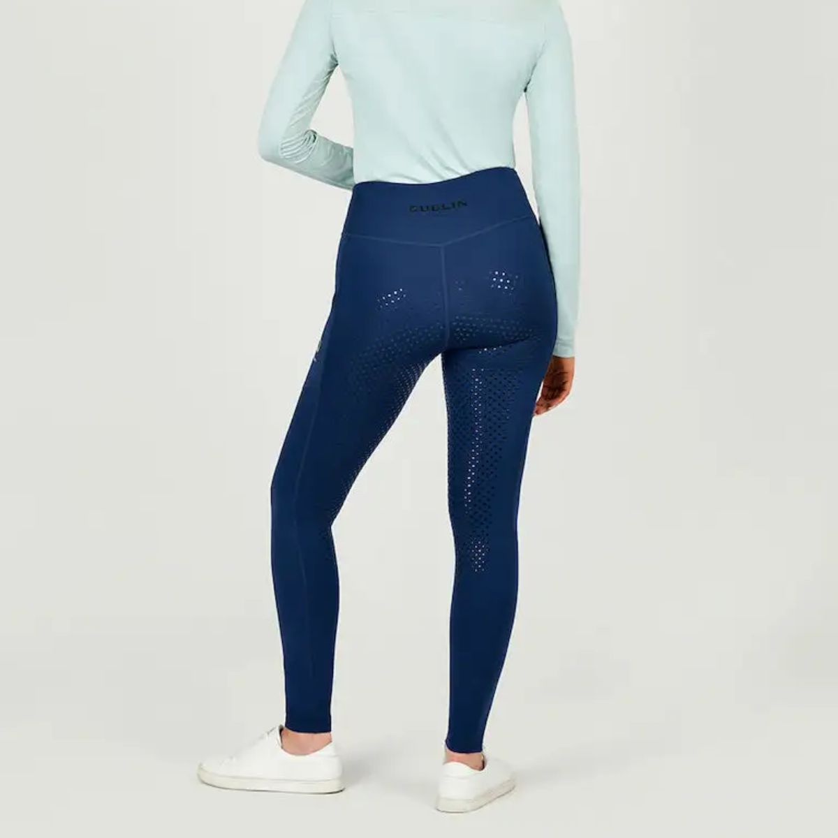 Dublin Everyday Full Seat Riding Tights - UK 14 · Navy