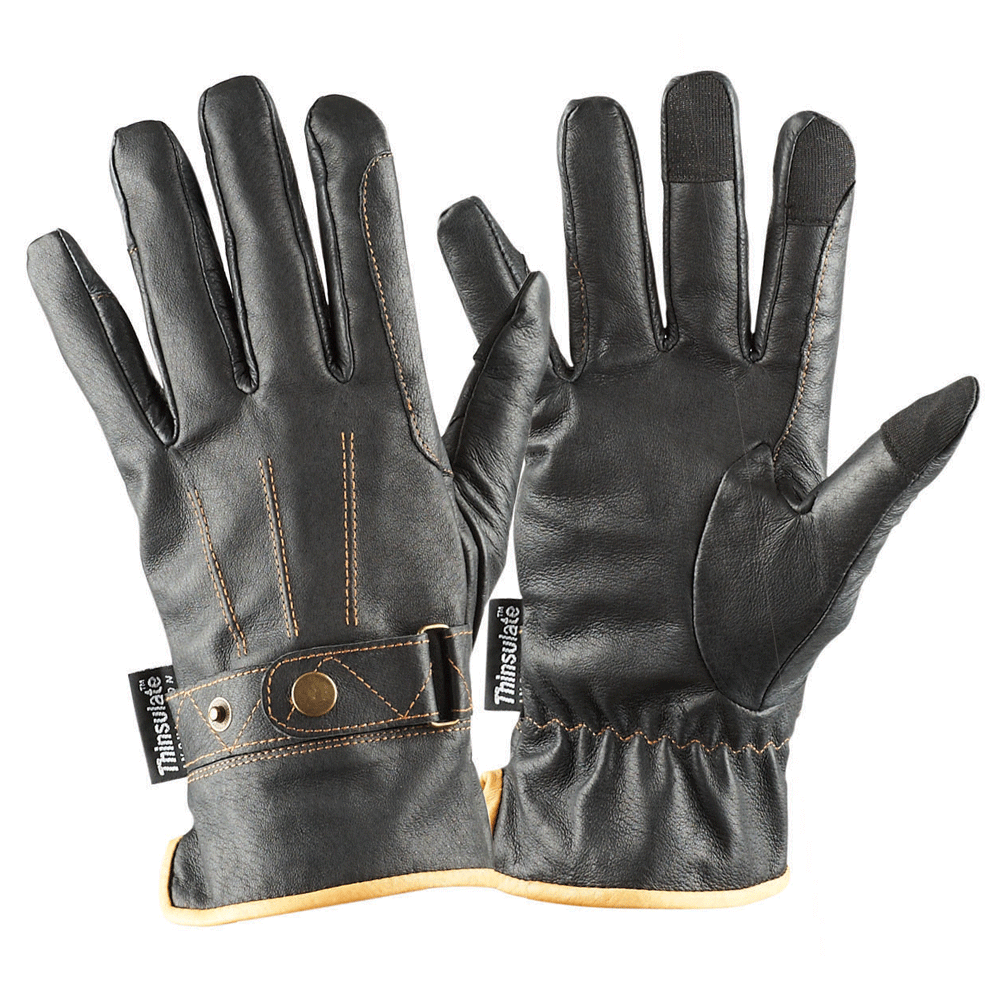 Dublin Leather Thinsulate Winter Riding Gloves - EQUUS