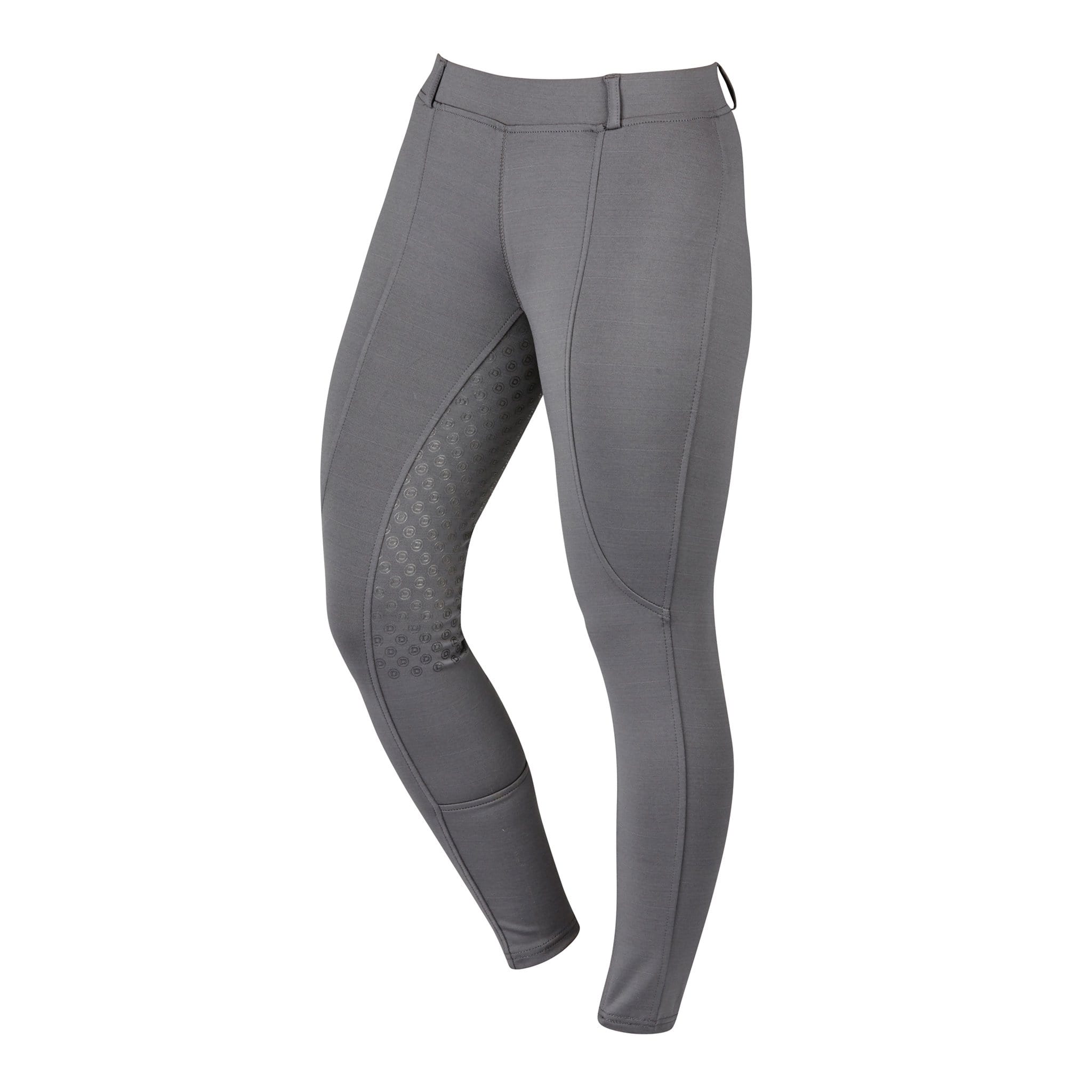 Dublin Performance Cool-It Gel Riding Tights with Silicone Full Seat 590167 - UK 16 · Charcoal Grey