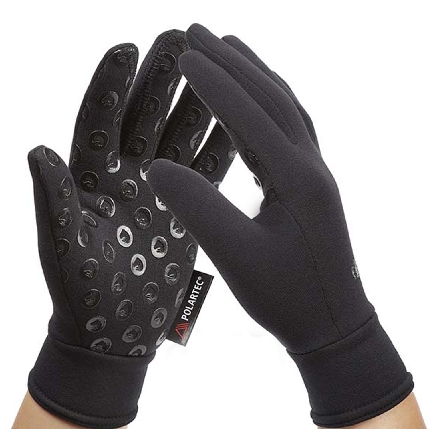 Elico Polartec Gloves Black Studio GLPOL165